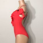 Kenneth Cole New. red swimsuit. Photo 5
