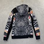 Roxy Y2K Surf Full Zip Fleece Lined Sweatshirt Hooded Jacket Women's Small Photo 2