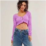 Free People ‎ Scrunchy Shrug size small NWT Photo 2