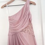 David's Bridal David’s Bridal One Shoulder Maxi Dress Photo 1