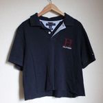 Tommy Hilfiger Self-Cropped Collared Top by Photo 0