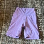 Outdoor Voices Pinkish Purple Nylon Spandex Biker Shorts Size XS Photo 1