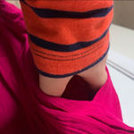 Sag Harbor major $19 sale was $42  fuchsia pink L  wide leg pants flowy Photo 5