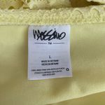 Mossimo Supply Co. Yellow Lace string Bikini Bathing suit Size L Size L Photo 6