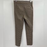 ZARA women’s pull on houndstooth skinny ankle pockets pants size xs 26 Photo 9