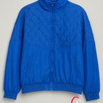 VTG Rhoda Gynne Blue Beaded 100% Silk Sweat Suit Jacket & Pants M/L (Loose FitL) Size M Photo 7