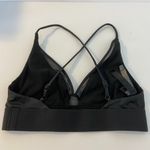 Victoria's Secret  Sport Black Triangle Unlined Sports Bra Photo 1