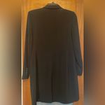 Lauren Ralph Lauren Women Black 3 Button Long Dress Coat Jacket Photo 8