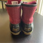 Sperry  Women's Burgundy and Black Winter Boots Photo 5