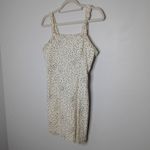 Urban Outfitters Wren Dotted Linen Ruffle Mini Dress Photo 3