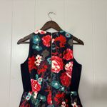 Kaya & Sloane Calinda Floral Fit & Flare Dress Size S NWT – Bold Garden Print Blue Photo 7