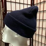 Rare California Republic Bear Knit Beanie Navy blue beanie, cool bear beanie Photo 4