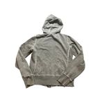 Hurley Vintage Y2K  Skater Grunge Gray Hoodie Studded Emrbroidered‎ Womens Medium Photo 7