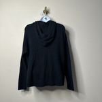 Aerie  Black Waffle Knit Hoodie Women's XS Photo 2