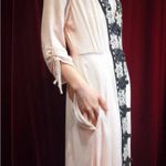 Free People Journey to the Horizon Maxi Dress 6 pink boho hippie embroidery Photo 1