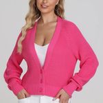 Revolve 525 button up cardigan hot pink Size XS Photo 0