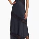 House of Harlow 1960 Navy and Black Lace Slip Dress Size M Photo 0
