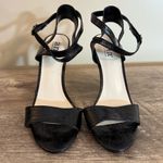 a.n.a  Black Strappy Heels Shoes Women’s Size 7.5 Buckle Open Toe Formal Date Night Photo 5