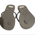 Havaianas  Women's Size 6 Slim Velvet Flip Flop Sandal Black Photo 2