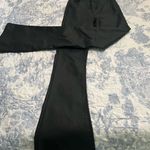 Edikted  Leather Pants Flare Faux Black Photo 0