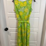 Lilly Pulitzer Vintage 60-70’s  dress green/yellow "Limoncello Sunbelievable" 10 Photo 4