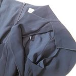 Eliza J Navy Blue Jumpsuit with Belt Side Pockets Wide Leg Photo 12