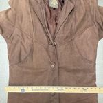 wilson's leather Adventure Bound Western Long Jacket Thermal Beige Suede Brown M Thinsulate Photo 4