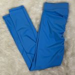 ECHT ‎ Luxe Form Scrunch Blue High Waisted Buttery Soft Leggings Size M NWT Photo 7