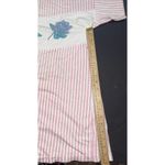 Vintage 90S/Y2K CottageCore Striped Floral Grandma Shirt Size Large Photo 9