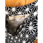 Maria Gabrielle Dress Womens 2X Black and White Tie Sash Floral Sleeveless OC4A Photo 4