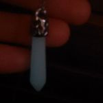 Glow in the Dark Stainless Steel Pendant Necklace Photo 5