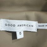 Good American  Brown Better Than Leather Oversized Chore Jacket Plus Size 5 NWT Photo 6