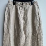 Jil Sander Vintage  100% Ramie Tan Balloons Leg Trouser High Waisted Size 38 Med Photo 1