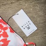 Billabong NWT Billanbong Beach Babe Triangle Bikini Set in Papaya Photo 4