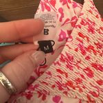 Blackbough NWT  bikini side ties ruched cheeky bottoms in pink romance size M Photo 3