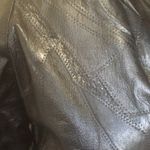 Leather Jacket woman’s patchwork soft vintage design funky Photo 5