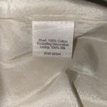 White skirt with black floral appliqué Photo 6