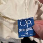 OP Vintage 1983  cotton hooded sailboat graphic logo t-shirt distressed thrashed Photo 5