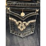 Zana Di Rockin Denim Junior's Jeans Size 11 x 29 Slim Cut Blue Denim EUC Photo 8