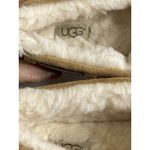 UGG  Women's Dakota Suede Slippers – Chestnut, Size 7 (S/N 5612) EUC Photo 4