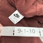 Nike  Hoodie Womens Small Orange Brown Pullover Sweatshirt Logo Activewear Casual Photo 2