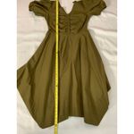 LOVE THE LABEL SYDNEY‎ OLIVE DRESS $355 SIZE MEDIUM Green Photo 6