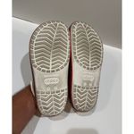 Crocs Crocband Hyper Shine Clog White/Poppy Size 7.0 Photo 10