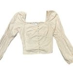 Bershka  Tan Crop Top Photo 0