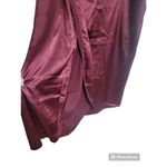 BB Dakota 2 Piece Satin Lounge Set Size XXL Maroon New Photo 6