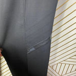Bally Leather Accent Black Dress Pants Size US 8 Photo 6