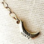 Luna Norte Raw amethyst gold plated pendant necklace Purple Photo 4