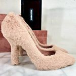 Dolce & Gabbana Pink Faux Fur Stiletto Pumps Photo 3