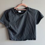 Aritzia  grey crop top Photo 0