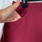 Quacker Factory Dream Jeannes by Quaker Factory Maroon Pull On Pants Size Med EUC #DS-1667 Photo 3